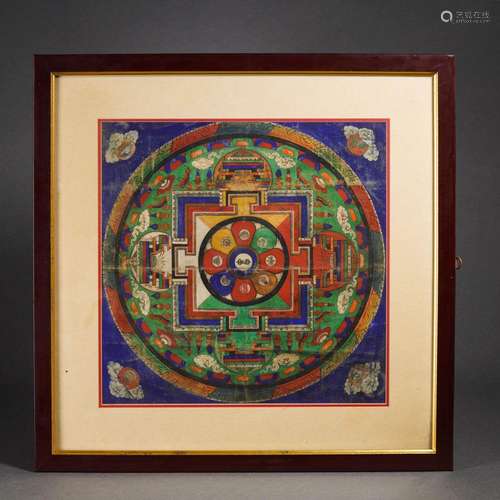 A Tibetan Mandala of Vajra