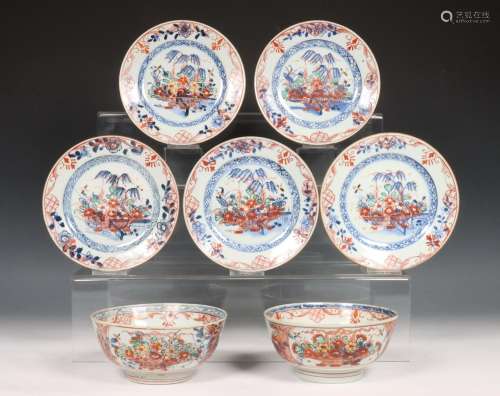 China, collectie Amsterdams Bont porselein, 18e eeuw,