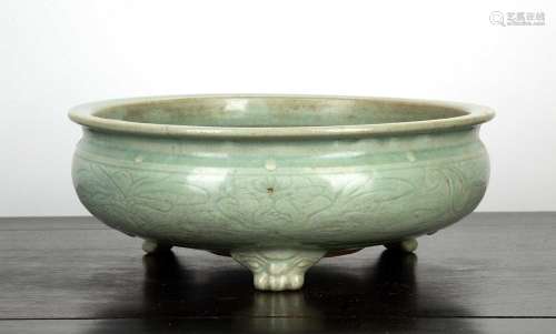 Large celadon Logquan censer Chinese, Ming dynasty (1368-164...