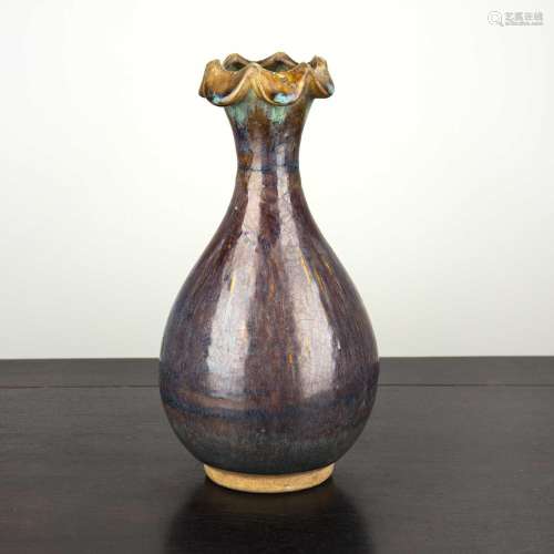 Sang de boeuf vase Chinese, 19th Century of baluster form wi...