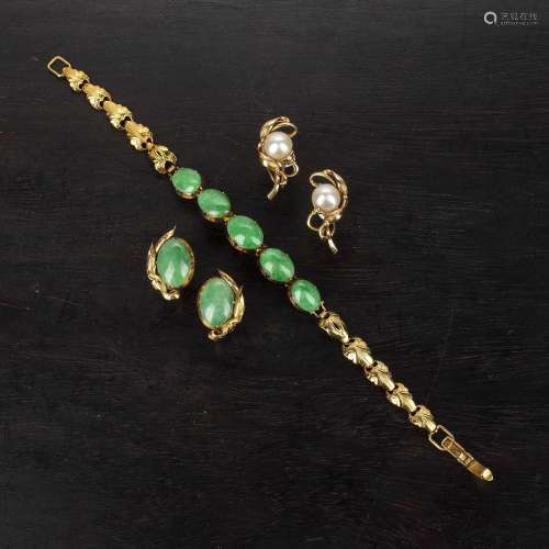 Collection of jewellery Chinese, 20th Century comprising of ...