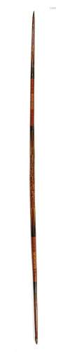 Sinhalese long bow Sri Lanka, late 18th/19th Century painted...