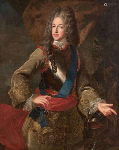 Alexis-Simon BELLE Paris, 1674 - 1734Portrait du prince Jacq...