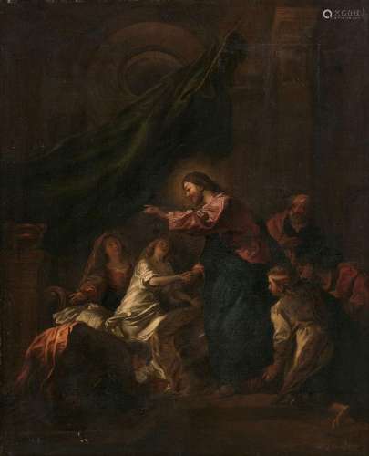 Charles de LA FOSSE Paris, 1636 - 1716Jésus ressuscitant la ...