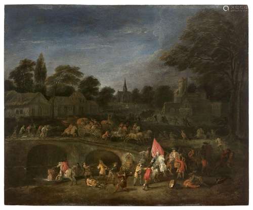 Antoine WATTEAU Valenciennes, 1684 - Nogent, 1721La revanche...