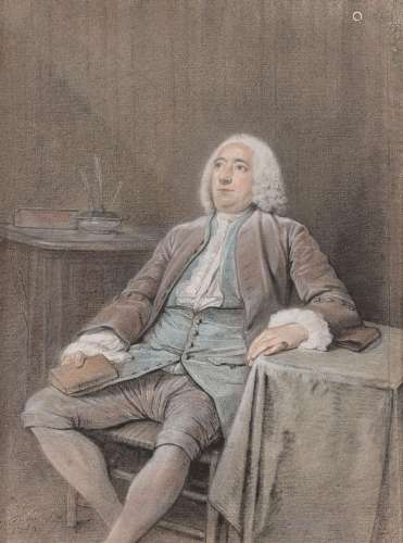 Louis AUBERT Paris, 1720 - après 1798Le marquis de Reverseau...