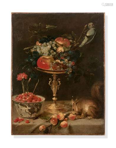 Frans SNYDERS Anvers, 1579 - 1657Composition à la tazza et à...