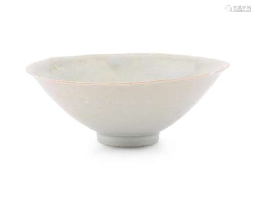 A Chinese carved Qingbai 'twin fish' bowl