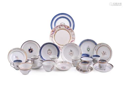 A large group of Chinese Export porcelain