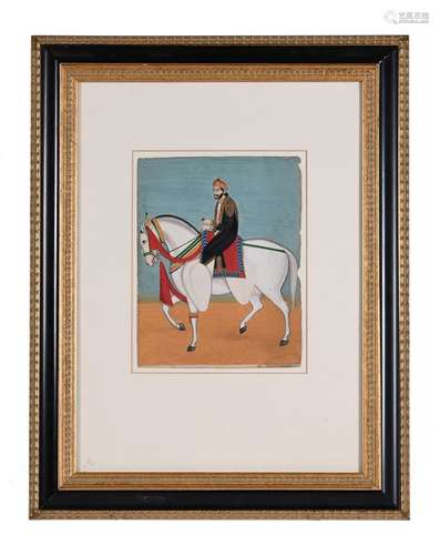 A Portrait of Ram Singh of Jaipur (1833-1880)