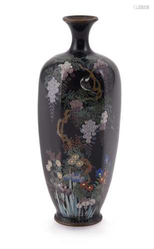 A Japanese Cloisonne Enamel Vase