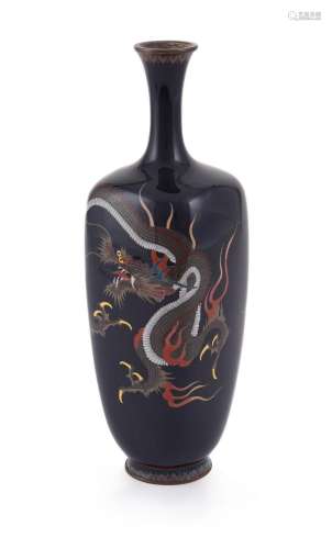Ota Kichisaburo: A Japanese Cloisonné Enamel Vase