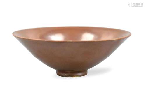 Chinese Yaozhou Brown Glazed Tea Bowl, Song D.