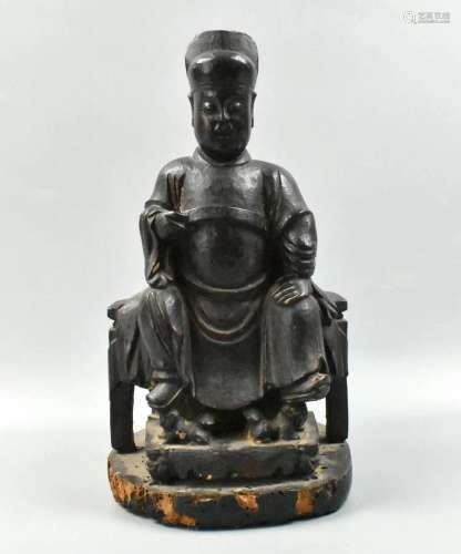 Chinese Wood Carved Figure