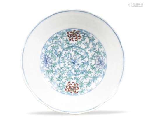 Chinese Doucai Glazed Bowl w/ Daoguang Mark