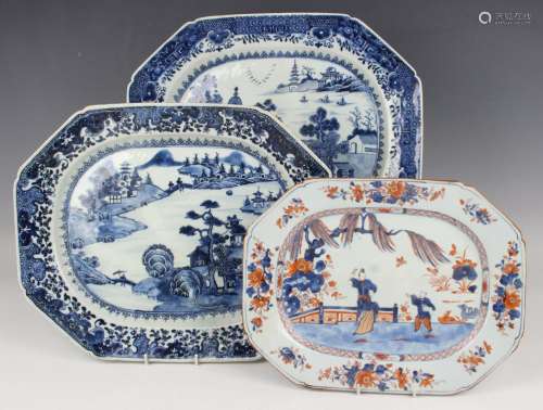 A collection of Chinese export porcelain