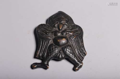 Qing Dynasty, roc bird bronze accessories