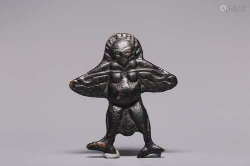 Qing Dynasty, roc bird bronze accessories