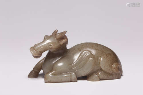 Hetian jade Pegasus ornaments