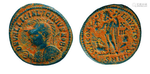 罗马帝国富里李锡尼一世铜币