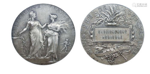1880年法国农业委员会全纪念银章