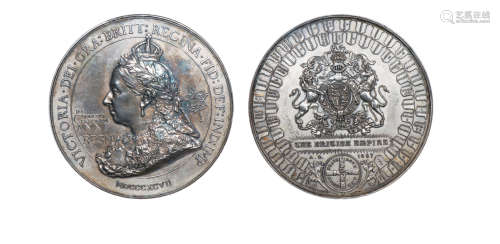 1897年英国维多利亚女王钻石禧年合金章