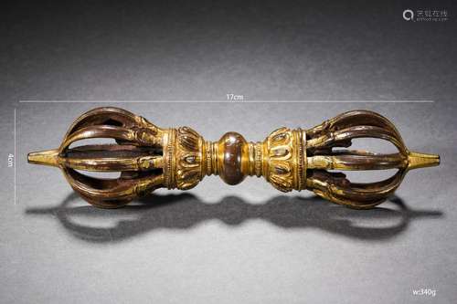 Gilt-Bronze Vajra