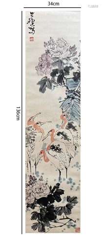 Li Kuchan, Chinese Egret Painting