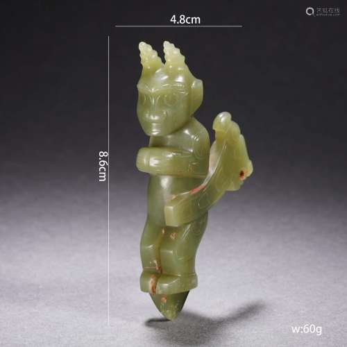 Carved Jade Figure