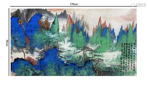 Liu Haisu, Chinese Landscape Paintings