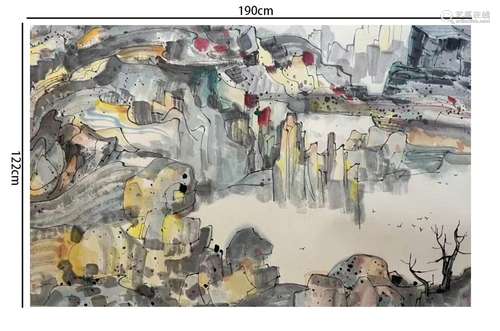 Wu Guanzhong, Chinese Painting