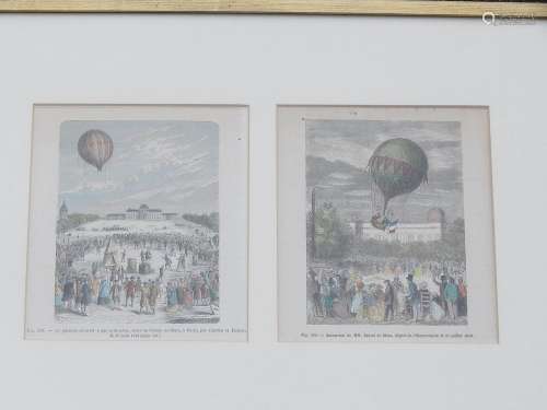 2 views on the subject of "Balloon Flight": "...