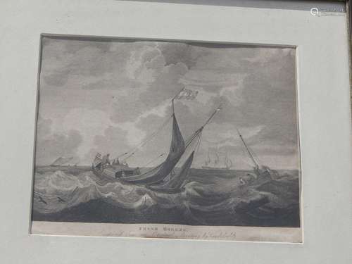 "Fresh Breeze",copperplate engraving after W. van ...