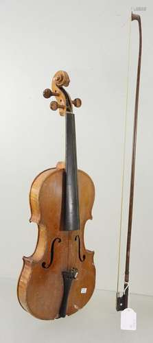 Violin with bow,unrestored