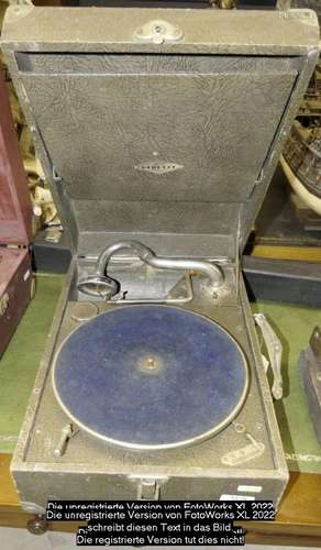 Gramophone,Vedette type, around 1930/40