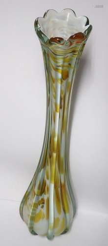 Slender floor vase, probably Murano, around 1960/70, height ...