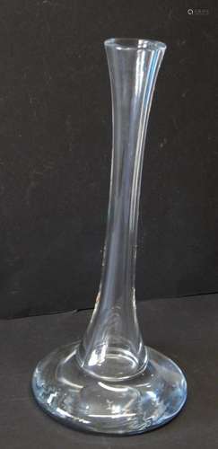 Rose flower vase,crystal glass,height ca.25cm