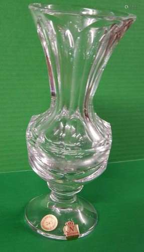 Small flower vase,crystal glass,Nachtmann,height ca.21cm