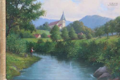 F.Leissler "Church in Kruft"
