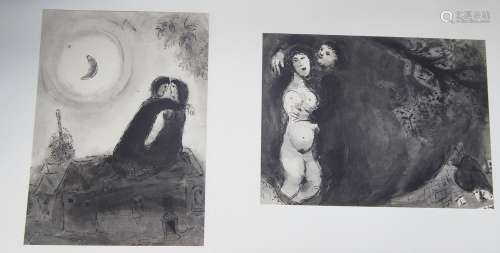 M.Chagall (1887-1985) "Contes de Boccace"