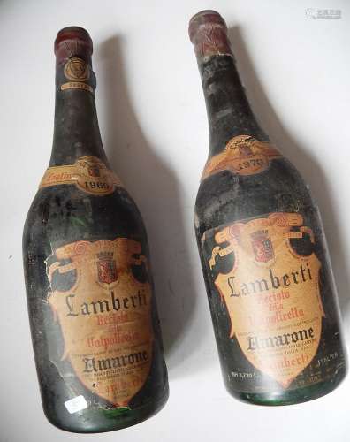 2 bottles of Lamberti Reciato della Valpolicella