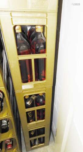 13 bottles of "Jonny Walker Extra Special-Old Scotch Wh...