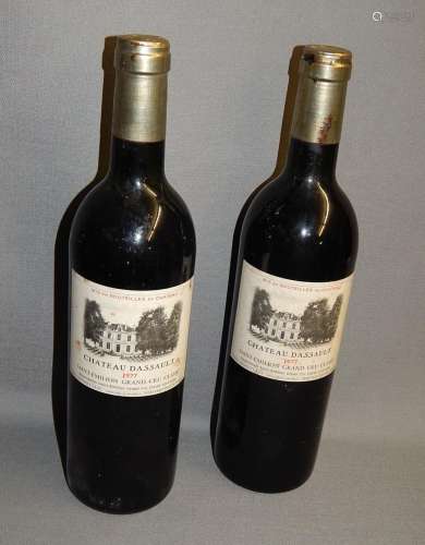 2 bottle of red wine "Chateau Dessault"