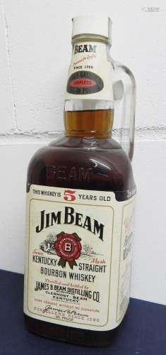 3 bottles of "Jim Beam-Bourbon Whiskey"