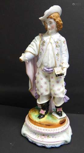 Figurative porcelain "nobleman"