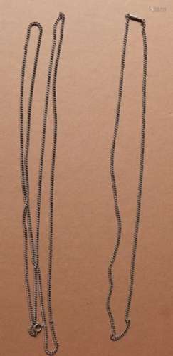 Convolute 1 necklace and 1 watch chain