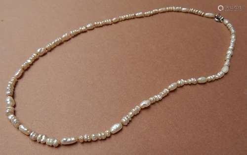 Freshwater pearl necklace