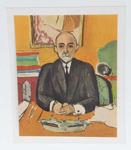 Henri Matisse(1869-1954) "Portrait"