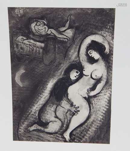 Marc Chagall (1887-1985) "Contes de Boccace"
