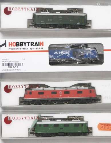 Convolute 3 electric locomotives (model no. 11011